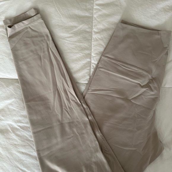 Vitality Pants - Vitality Beige Leggings Size Medium